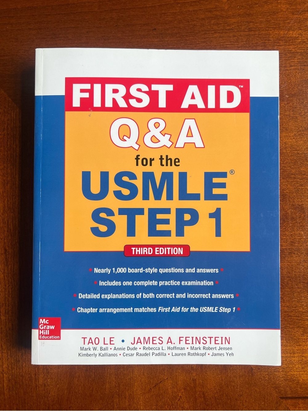 First Aid Q&A for the USMLE Step 1 Third Edition